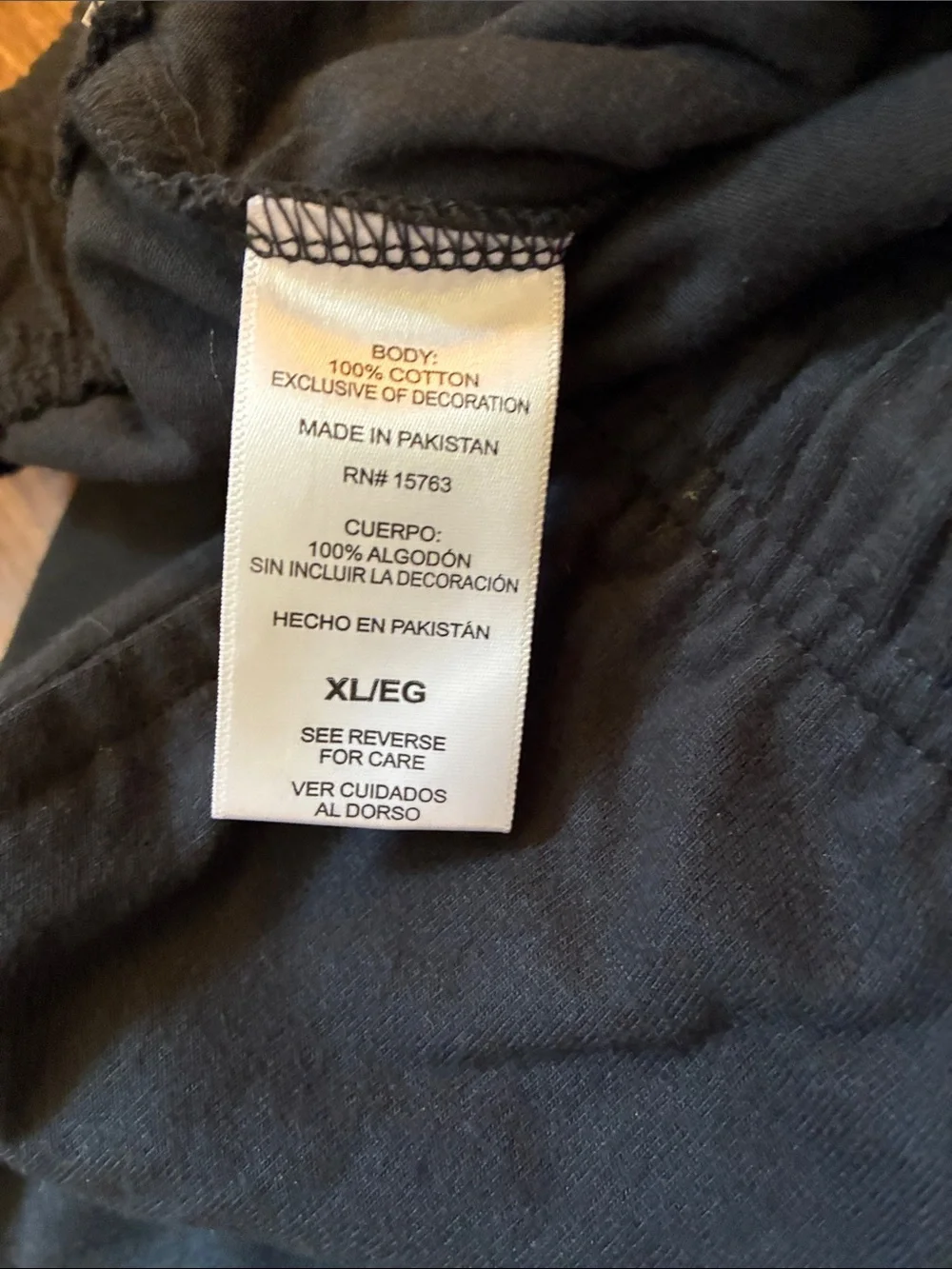 Champion Black Men's Jogger Sweatpants w/Pockets- 100% Cotton- Size XL- NWT